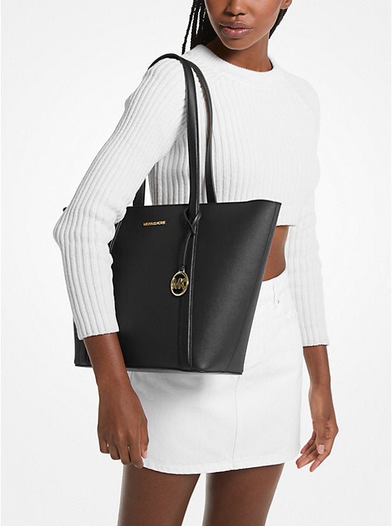 Tote Pratt negro Michael Kors Grande