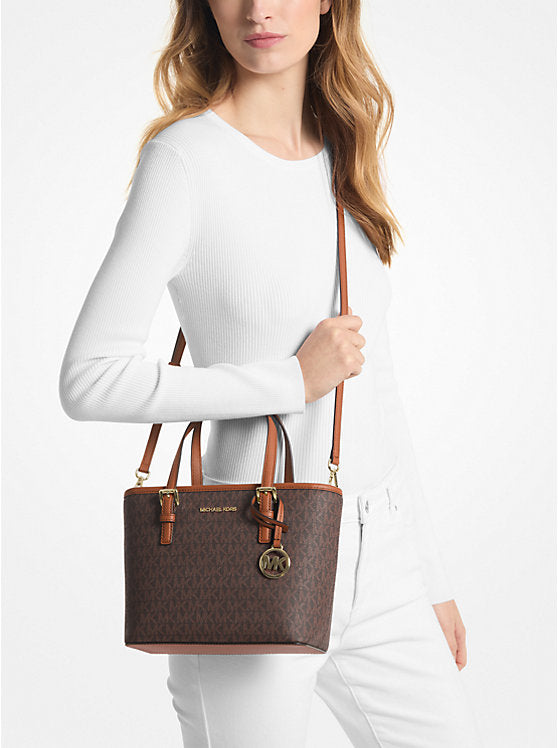 Tote Jet Set Small Michael Kors Café - Distrito de la Moda