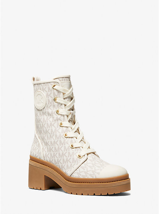 Botas Combat Michael Kors Vainilla