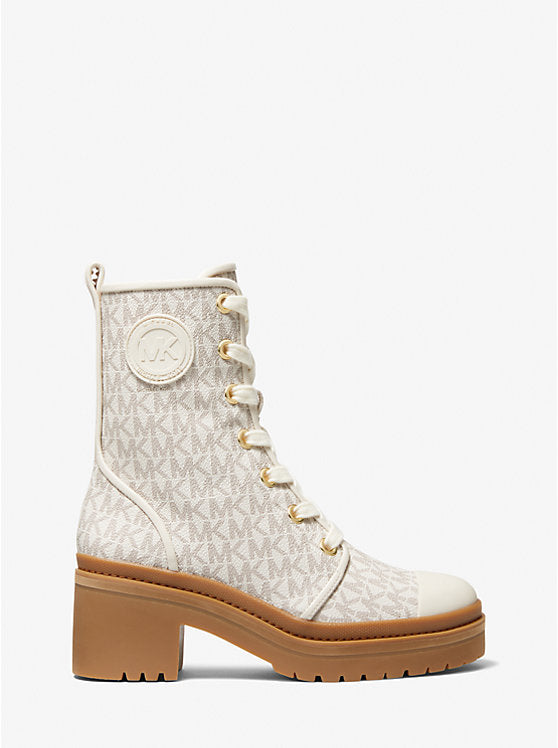 Botas Combat Michael Kors Vainilla