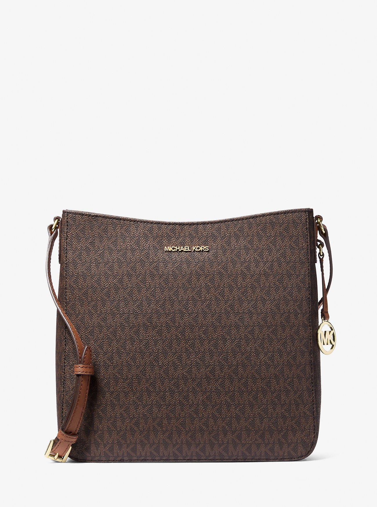 Bandolera café Michael Kors Messenger Grande - Distrito de la Moda